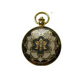 Pocket Watch w/Chain (Peach Gemstone Emblem)